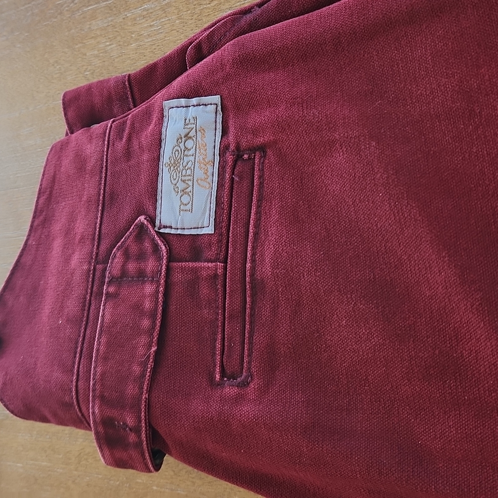 NWT VINTAGE TOMBSTONE OUTFITTERS  DENIM TROUSER - Picture 16 of 16